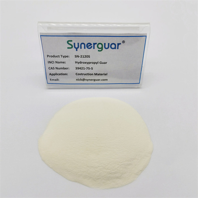 비용 효율적인 Hydroxypropyl Guar Gum은 점도가 높고 건축 자재 대체율이 높습니다.